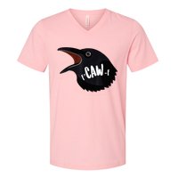 F-Caw-F Black Crow V-Neck T-Shirt