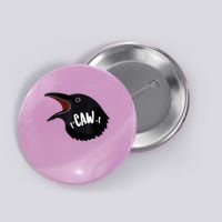 F-Caw-F Black Crow Button
