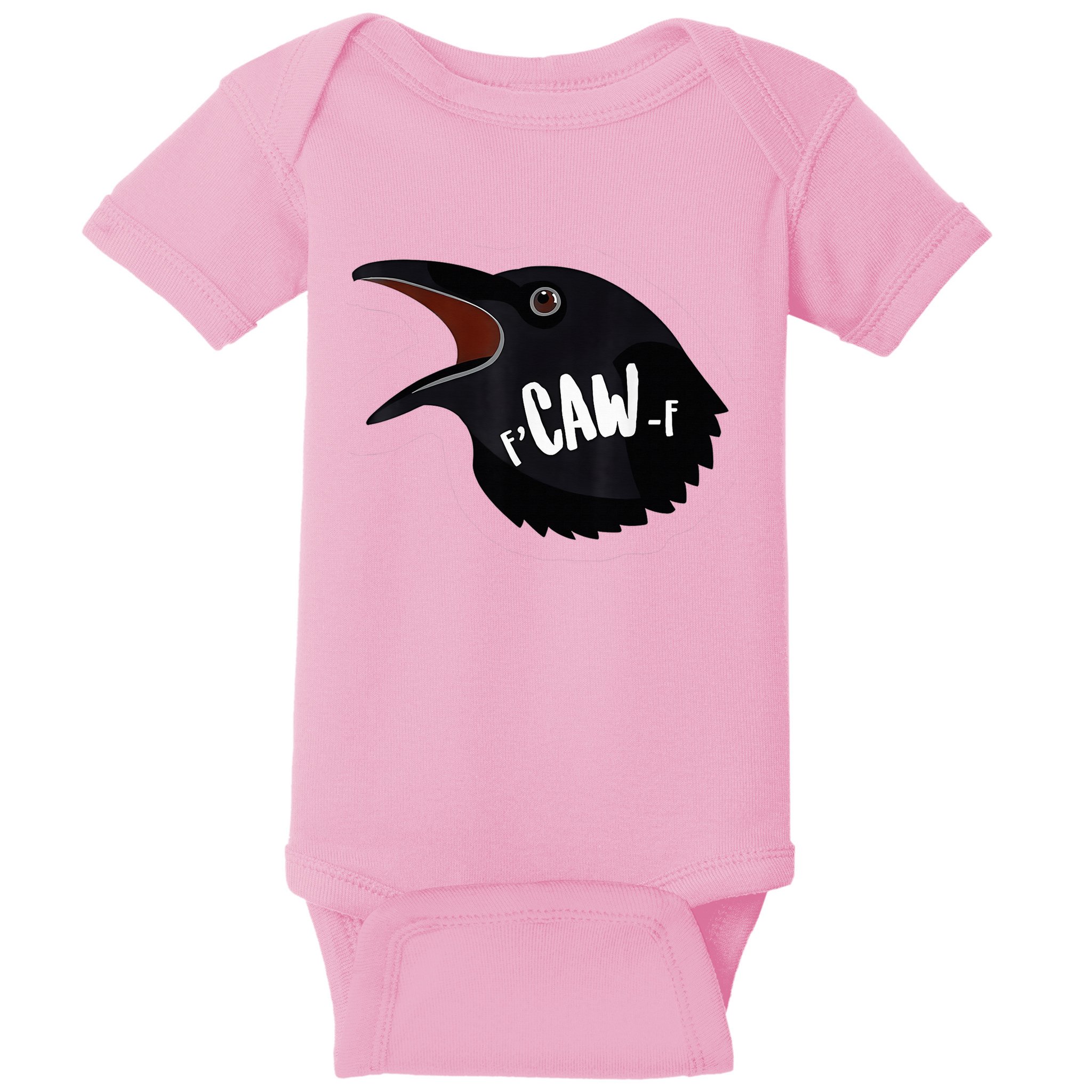F-Caw-F Black Crow Baby Bodysuit