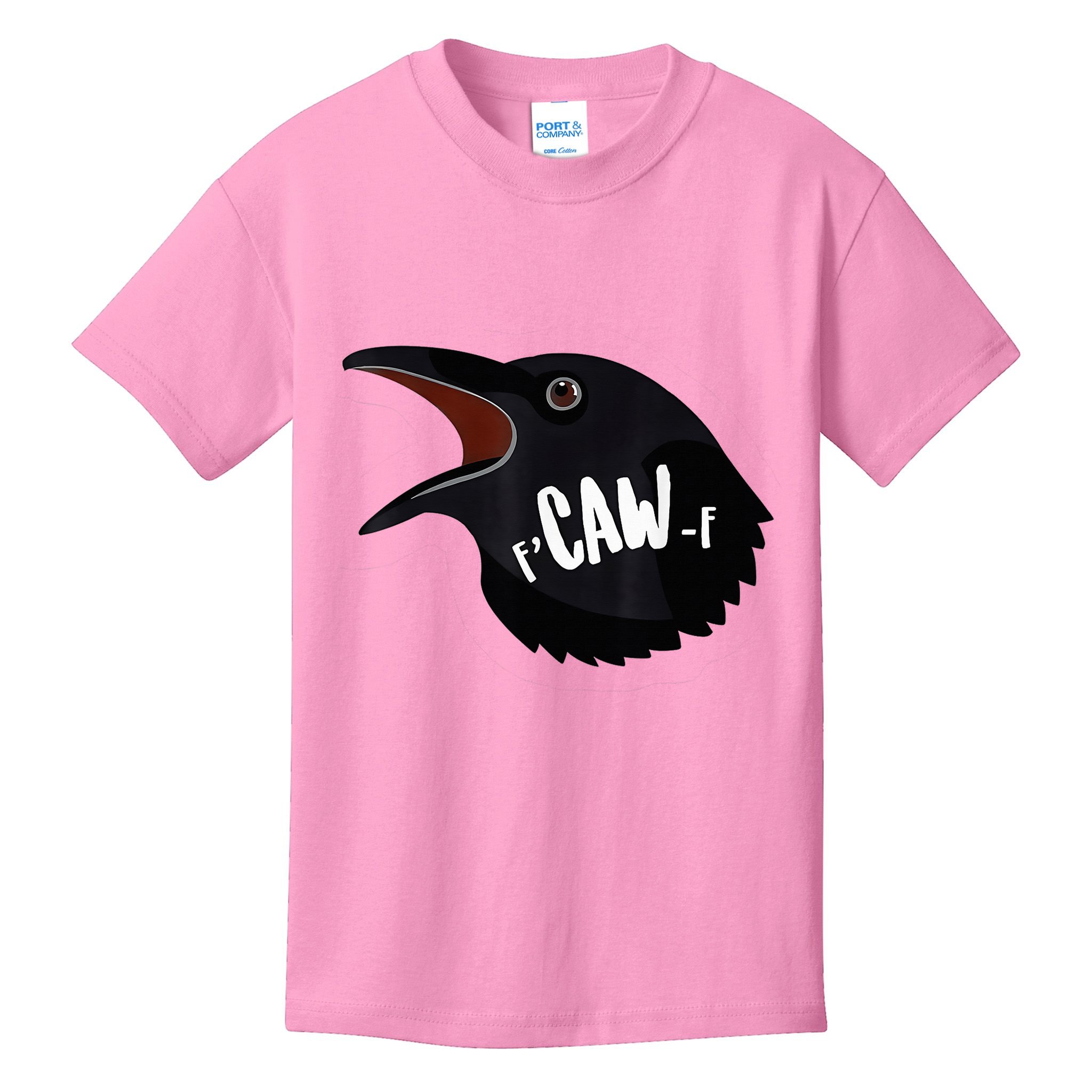 F-Caw-F Black Crow Kids T-Shirt