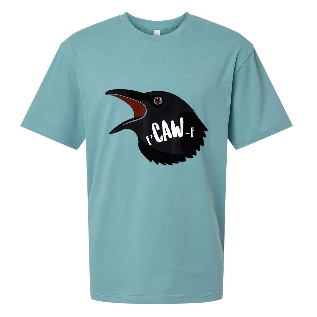 F-Caw-F Black Crow Sueded Cloud Jersey T-Shirt
