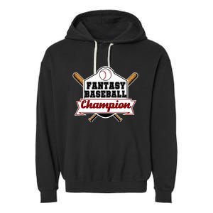 Fantasy Baseball Champion Garment-Dyed Fleece Hoodie