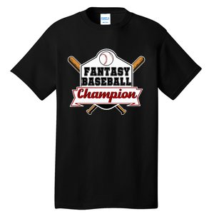 Fantasy Baseball Champion Tall T-Shirt