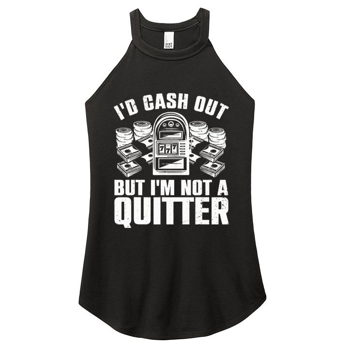 funny Best Casino For Casino Gambling Gamblers Women's Perfect Tri Rocker Tank