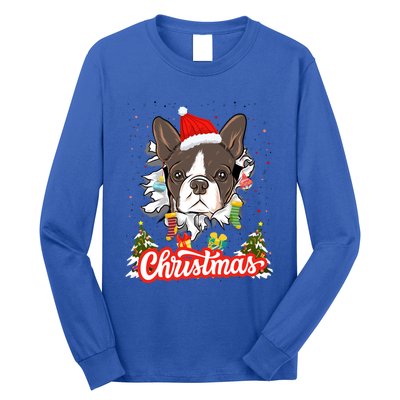 French Bulldog Christmas Idea For And Xmas Frenchie Gift Long Sleeve Shirt