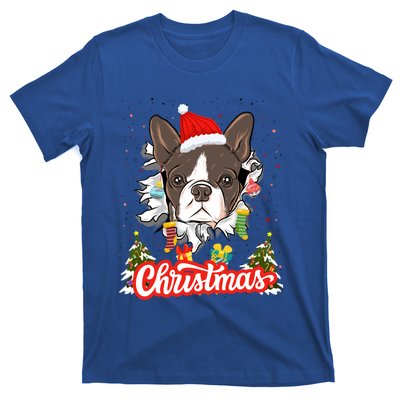 French Bulldog Christmas Idea For And Xmas Frenchie Gift T-Shirt