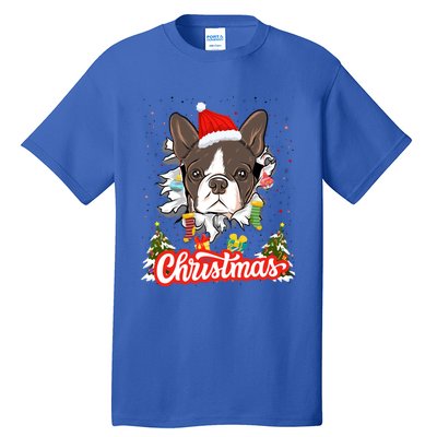 French Bulldog Christmas Idea For And Xmas Frenchie Gift Tall T-Shirt