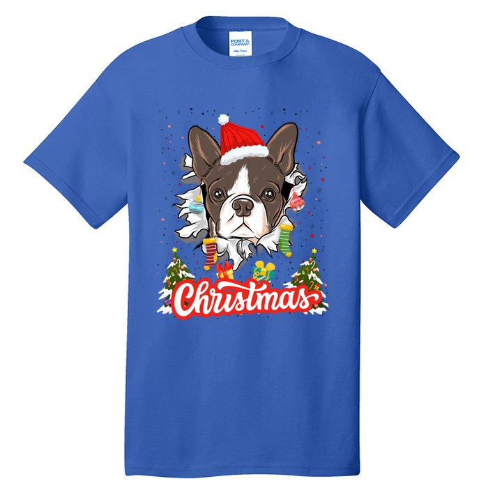 French Bulldog Christmas Idea For And Xmas Frenchie Gift Tall T-Shirt