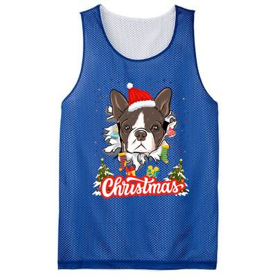 French Bulldog Christmas Idea For And Xmas Frenchie Gift Mesh Reversible Basketball Jersey Tank