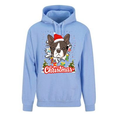 French Bulldog Christmas Idea For And Xmas Frenchie Gift Unisex Surf Hoodie