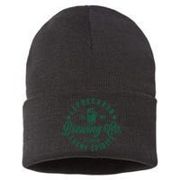 Funny Brewing Co St Patricks Day Leprechaun Lucky Spirits Sustainable Knit Beanie