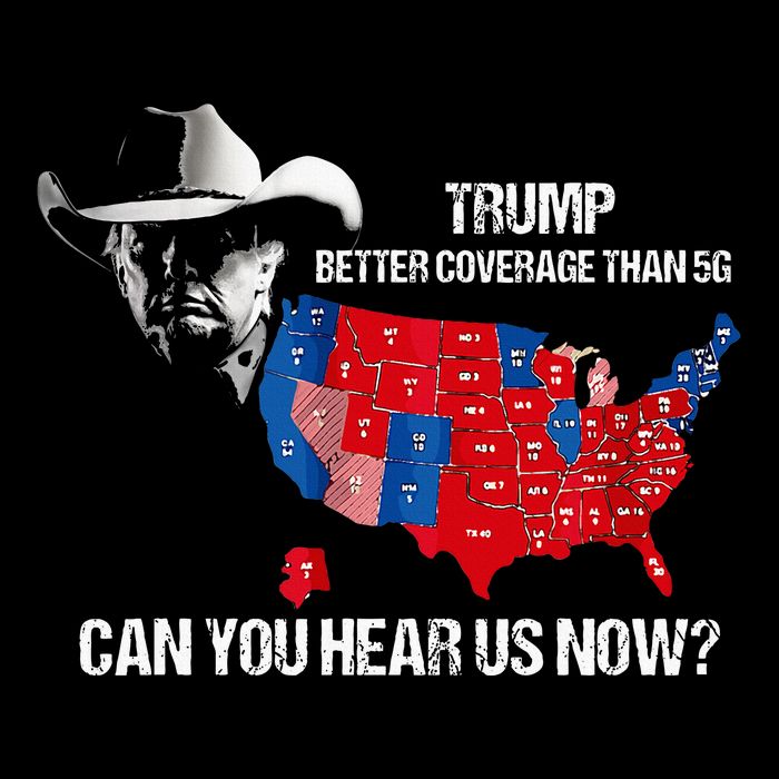 Funny Better Coverage Than 5g Can You Hear Us Now Flat Bill Trucker Hat