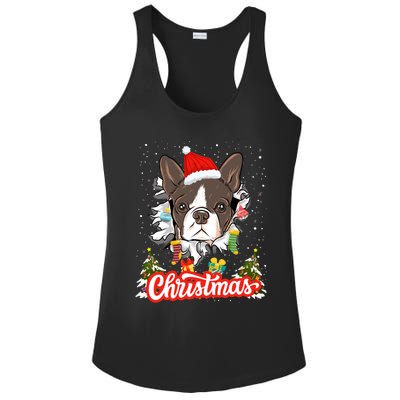 French Bulldog Christmas Idea For And Xmas Frenchie Cool Gift Ladies PosiCharge Competitor Racerback Tank