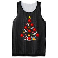 Funny Bowling Christmas Tree Lights Xmas Gifts Mesh Reversible Basketball Jersey Tank