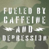 Fueled By Caffeine And Depression Legacy Tie Dye Trucker Hat