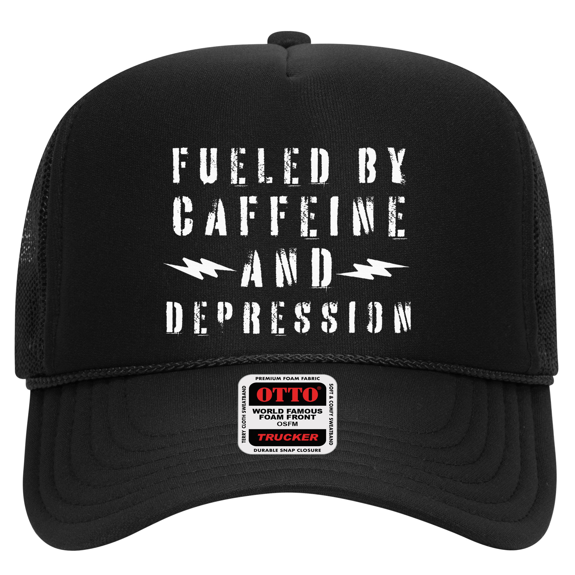Fueled By Caffeine And Depression Hat