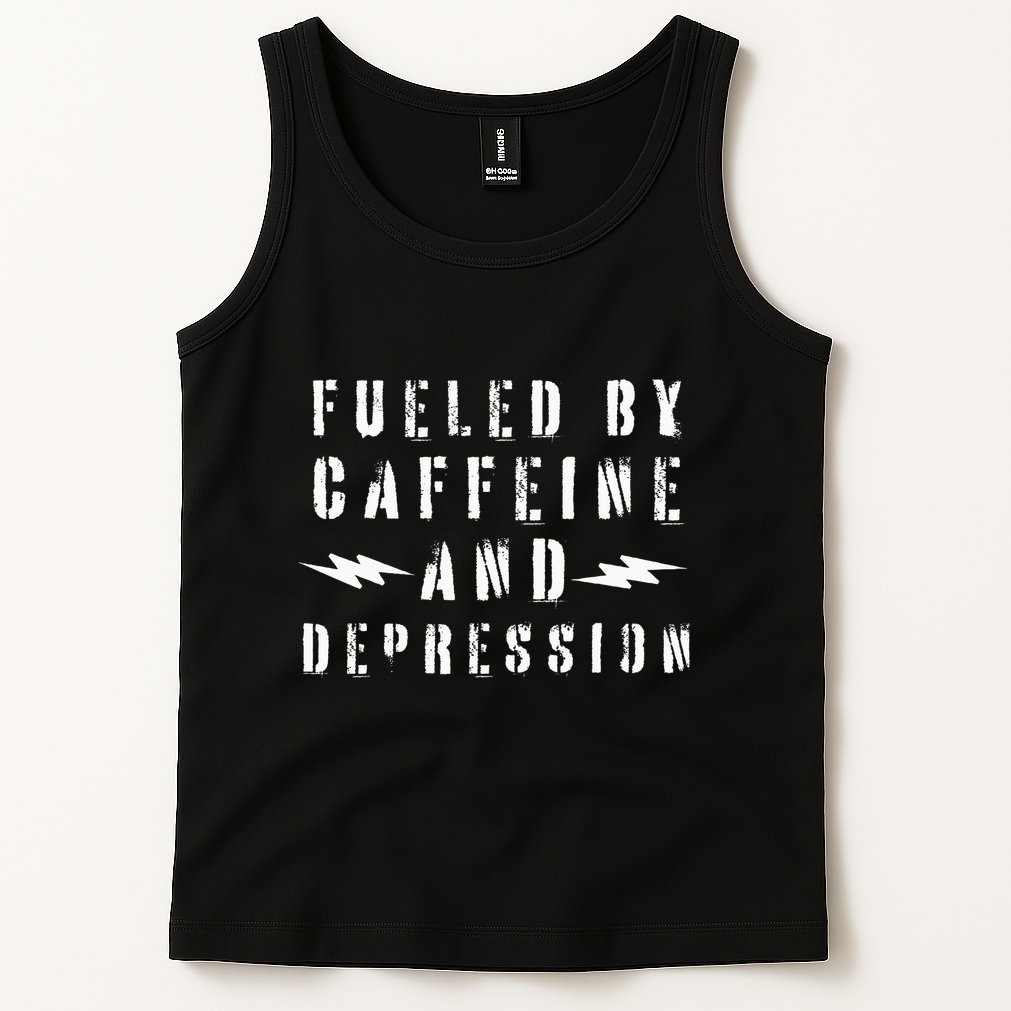 Fueled By Caffeine And Depression Tank Top