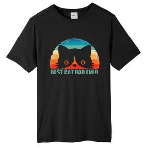 Funny Best Cat Dad Fathers Day Gift From Wife Son Daughter Tall Fusion ChromaSoft Performance T-Shirt