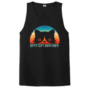 Funny Best Cat Dad Fathers Day Gift From Wife Son Daughter PosiCharge Competitor Tank