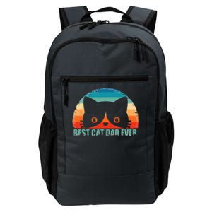 Funny Best Cat Dad Fathers Day Gift From Wife Son Daughter Daily Commute Backpack