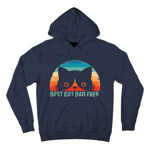 Funny Best Cat Dad Fathers Day Gift From Wife Son Daughter Tall Hoodie