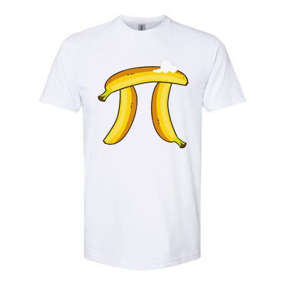 Funny Banana Cream Pie Shirt Pi Day Math Geek Student Softstyle® CVC T-Shirt