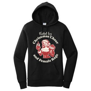 Fueled By Christmas Cheer And Female Rage Patriarchy Women's Pullover Hoodie