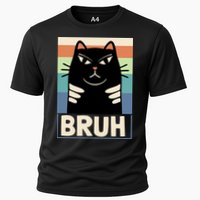 Funny Black Cat Meme Cooling Performance Crew T-Shirt