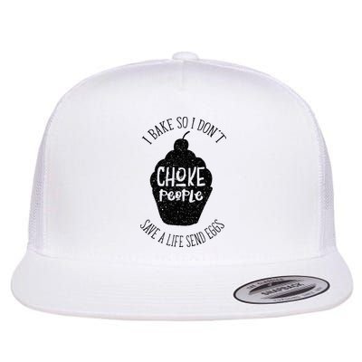 Funny Baking Cupcake Pastry For Women Flatbill Hat