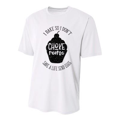 Funny Baking Cupcake Pastry For Women Youth Performance Sprint T-Shirt
