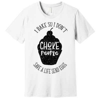Funny Baking Cupcake Pastry For Women Premium T-Shirt