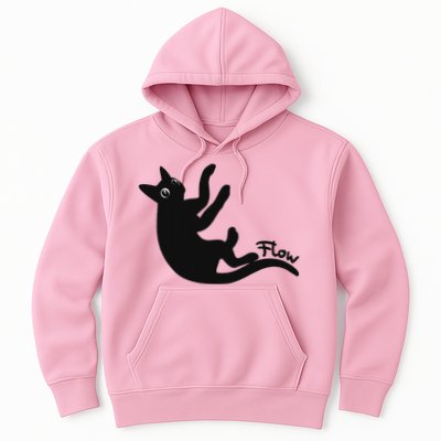 Flow Black Cat Hoodie
