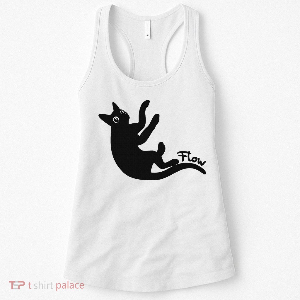Flow Black Cat Womens Tank Top