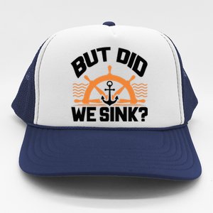 Funny Boat Captain Gift For Boater Men Women Cool Boating Trucker Hat