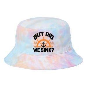 Funny Boat Captain Gift For Boater Men Women Cool Boating Tie Dye Newport Bucket Hat