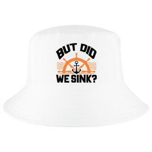 Funny Boat Captain Gift For Boater Men Women Cool Boating Cool Comfort Performance Bucket Hat