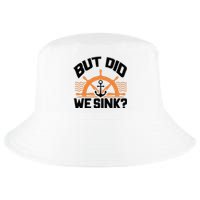 Funny Boat Captain Gift For Boater Men Women Cool Boating Cool Comfort Performance Bucket Hat