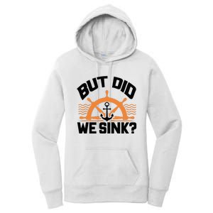 Funny Boat Captain Gift For Boater Men Women Cool Boating Women's Pullover Hoodie