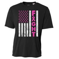 Fight Breast Cancer Kids Breast Cancer Awareness Items Cooling Performance Crew T-Shirt