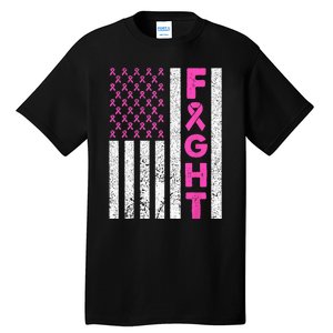 Fight Breast Cancer Kids Breast Cancer Awareness Items Tall T-Shirt