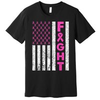 Fight Breast Cancer Kids Breast Cancer Awareness Items Premium T-Shirt