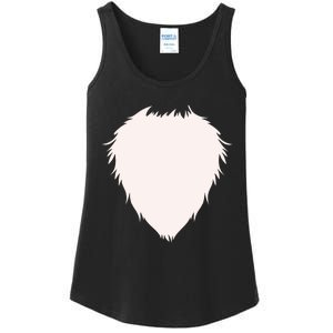 Fox Body Chest Costume Easy Halloween Costume Gift Funny Ladies Essential Tank