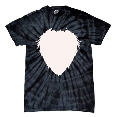 Fox Body Chest Costume Easy Halloween Costume Gift Funny Tie-Dye T-Shirt