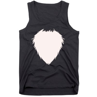 Fox Body Chest Costume Easy Halloween Costume Gift Funny Tank Top