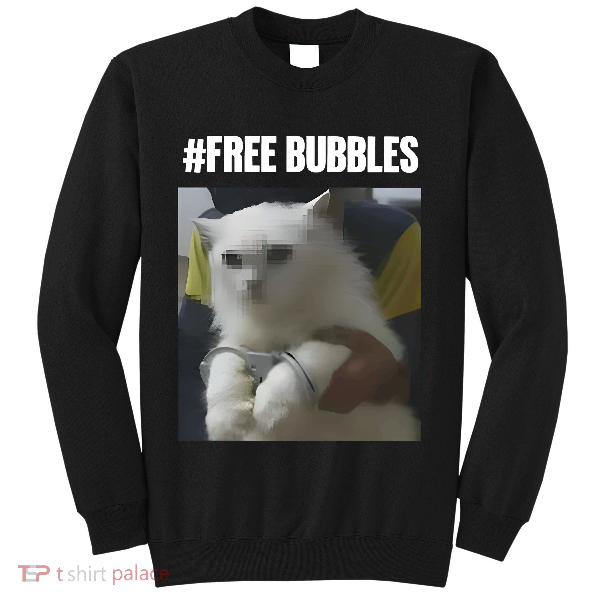 Free Bubbles Cat Sweatshirt