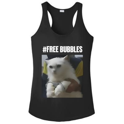 Free Bubbles Cat Ladies PosiCharge Competitor Racerback Tank