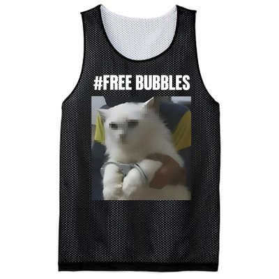 Free Bubbles Cat Mesh Reversible Basketball Jersey Tank