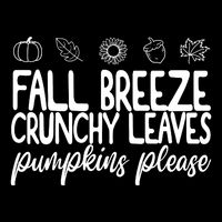 Fall Breeze Crunchy Leaves Pumpkins Please City Backpack
