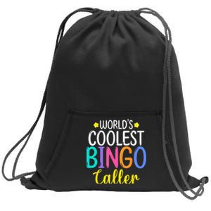 Funny Bingo Caller Gambling Bingo Player Bingo Sweatshirt Cinch Pack Bag