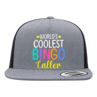 Funny Bingo Caller Gambling Bingo Player Bingo Flat Bill Trucker Hat